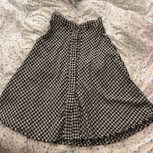 Zara Tweed Midi Skirt